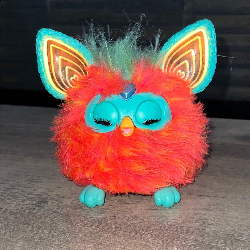 Furby 2023 Coral Interactive Plush Toy, Tested And Working
